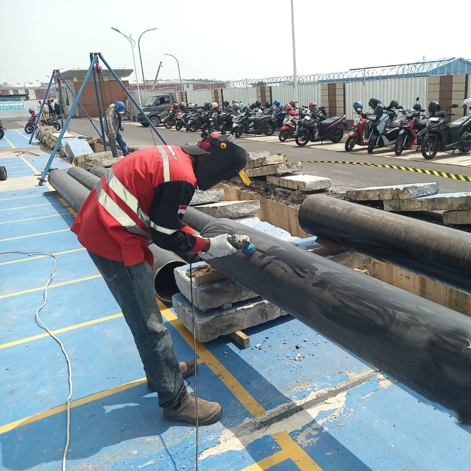 Gas Pipe Installation 